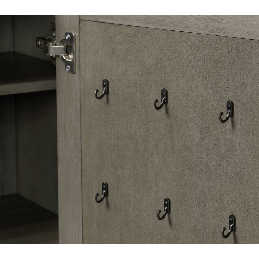 Kings Court 1 Door And 7-Drawer Chest In Grey