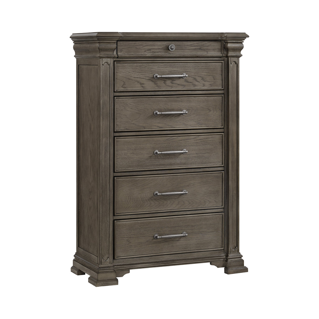Kings Court 6-Drawer Chest In Grey