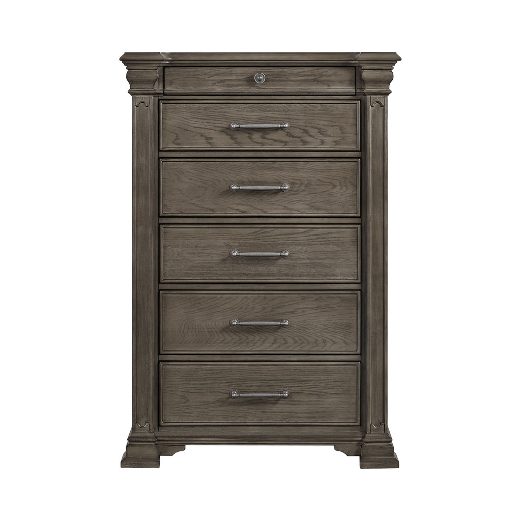 Kings Court 6-Drawer Chest In Grey