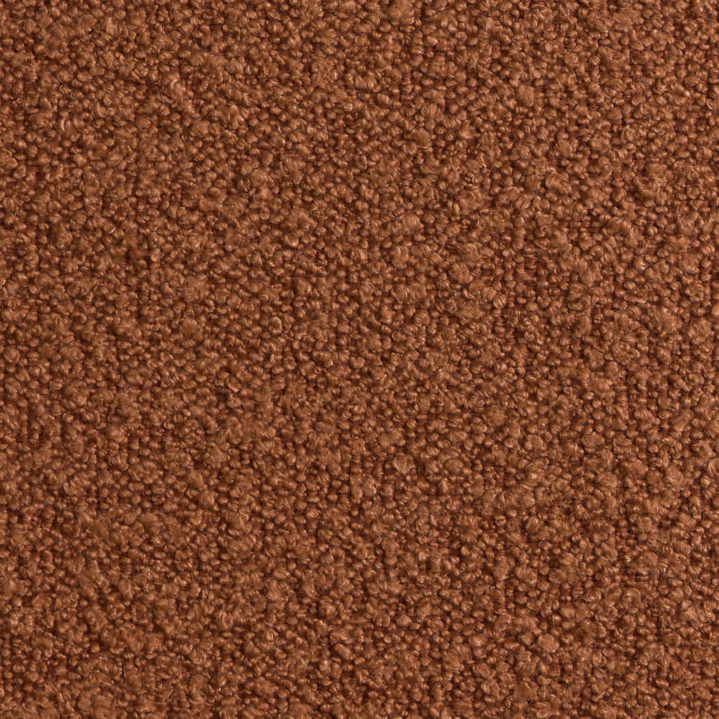 Kiwi Chair In 8077 Boucle Orange & Espresso