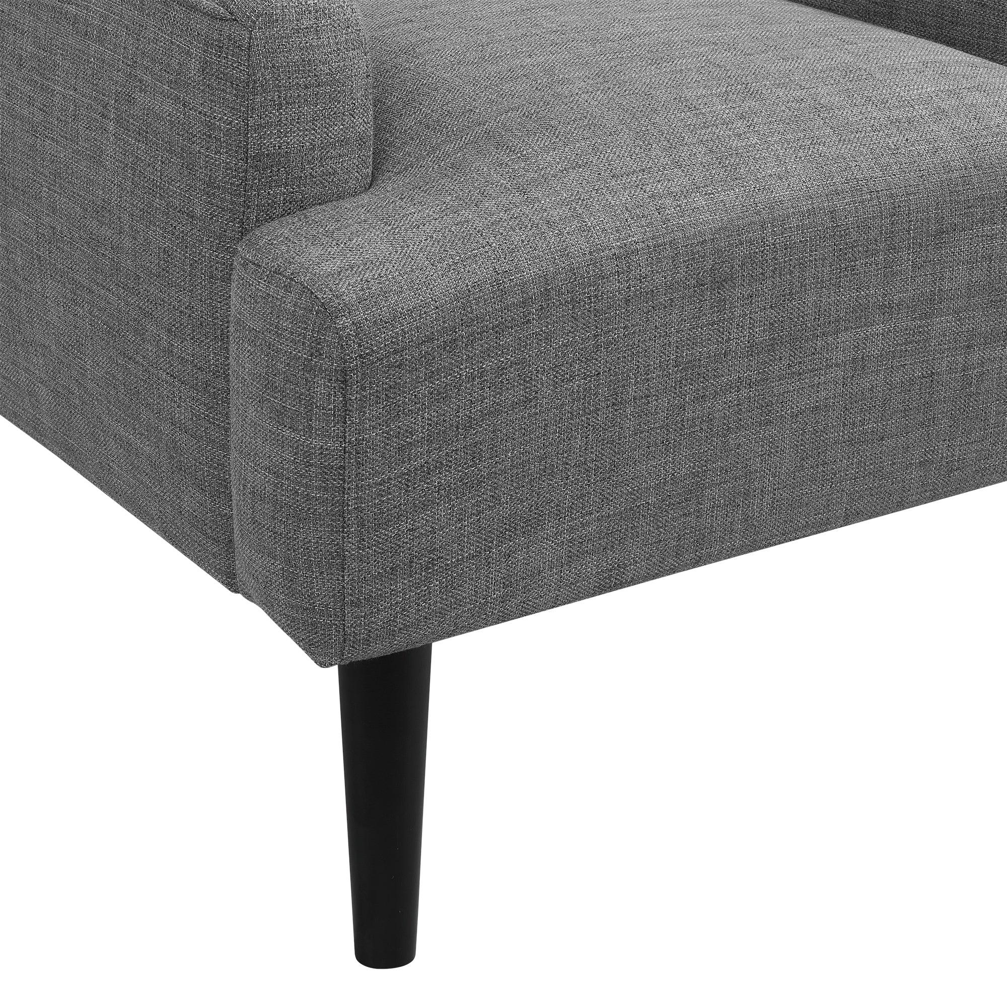 Kiwi Chair With Channel Back In Palmer Grey