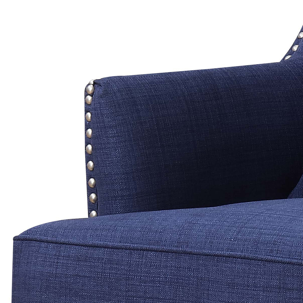 Kori 724 Chair w/Chrome Nails Heirloom Blue