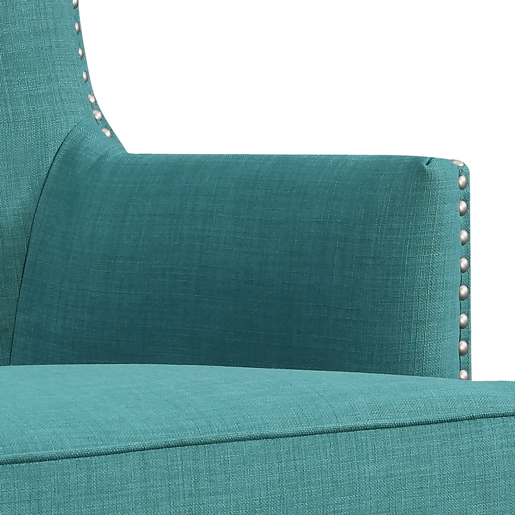 Kori 724 Chair w/Chrome Nails Heirloom Aqua/Teal (Ista 3)