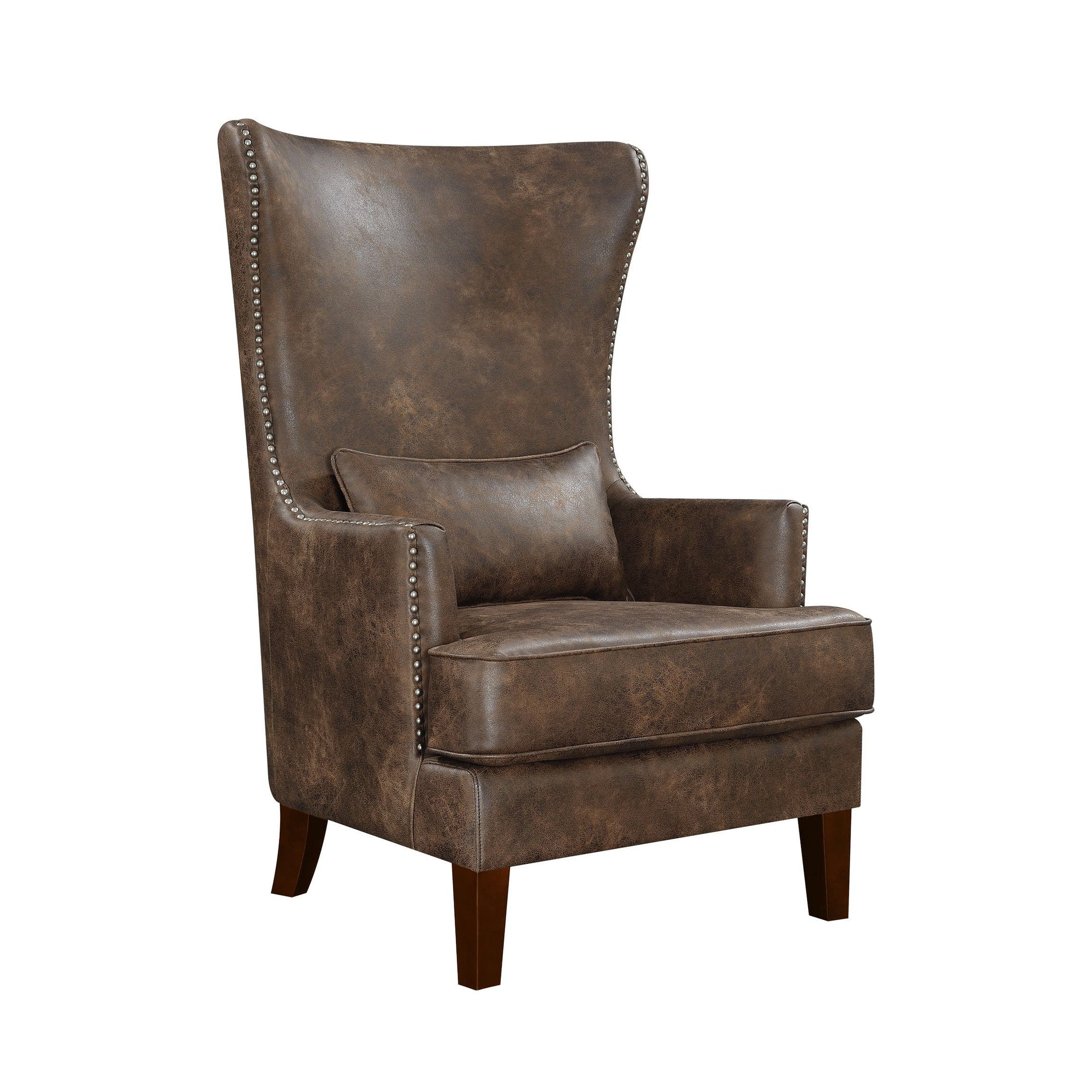 Kori (724) Chair w/Chrome Nails In Sierra Toffee