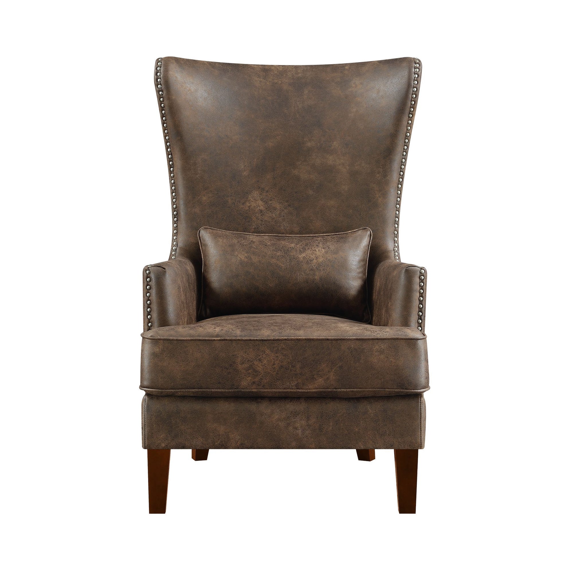 Kori (724) Chair w/Chrome Nails In Sierra Toffee