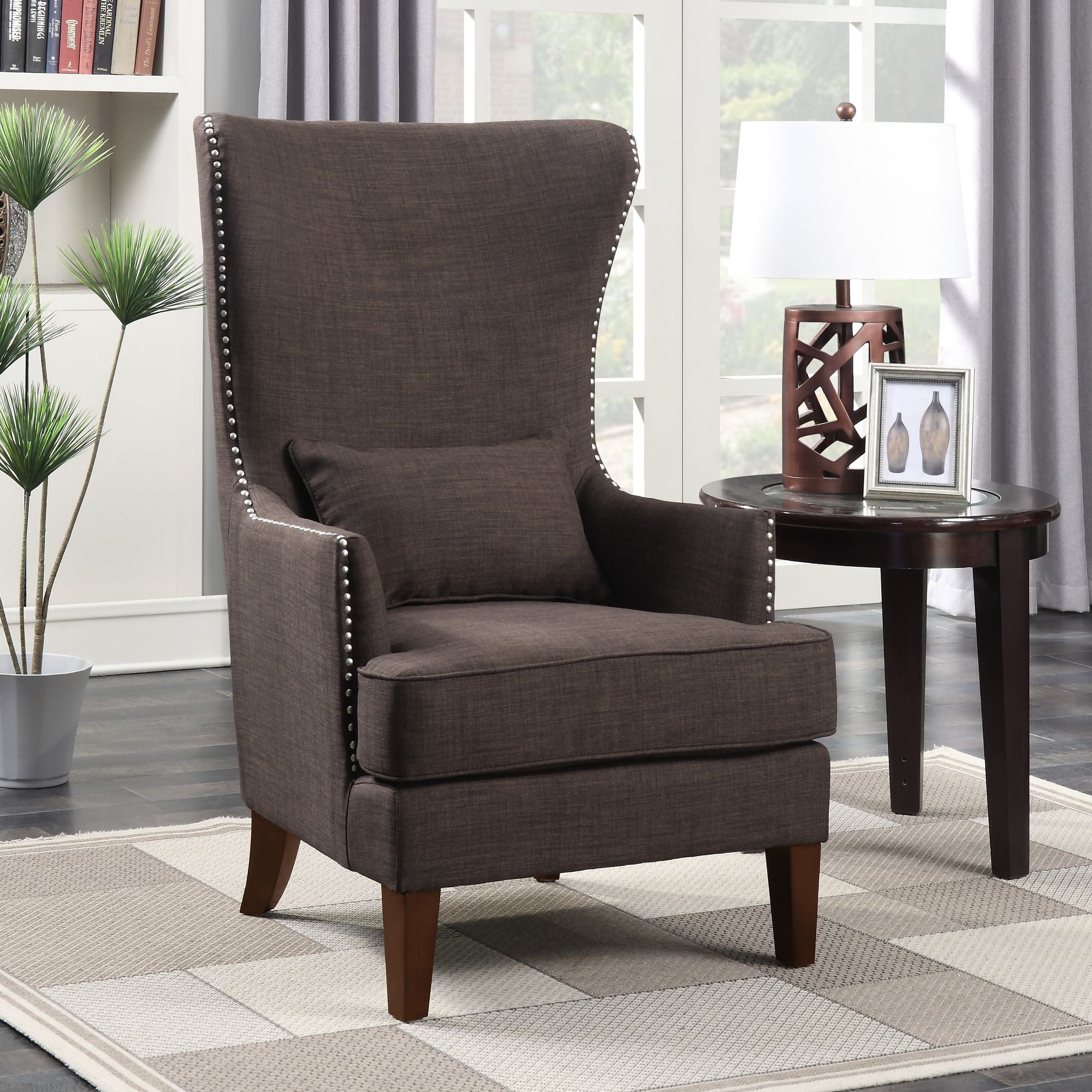 Kori 724 Chair w/Chrome Nails Heirloom Chocolate