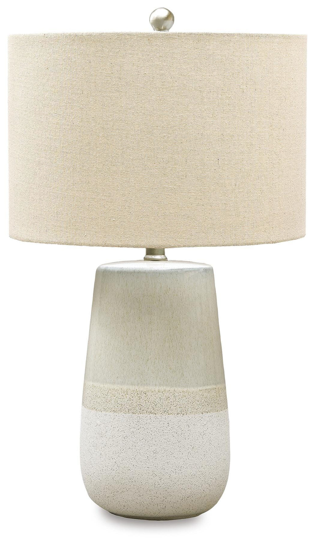 Shavon Table Lamp in Beige/White, alternate view 2