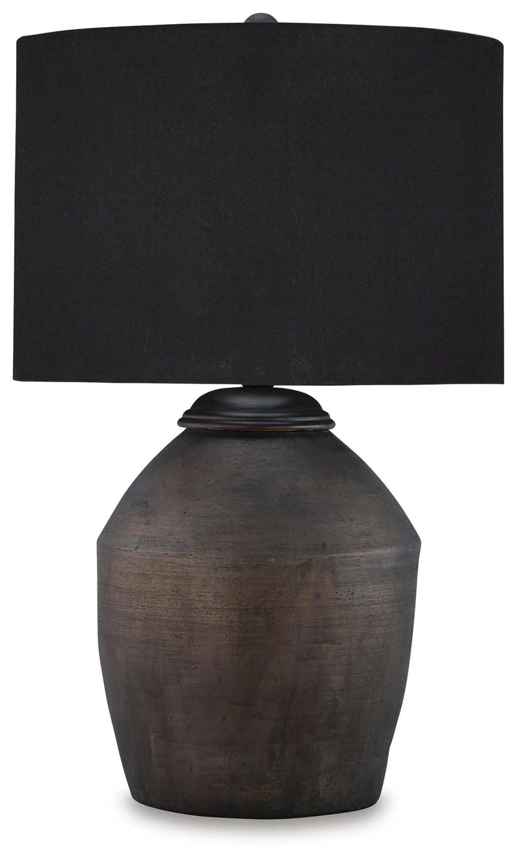 Naareman Table Lamp in Metallic Black, alternate view 2