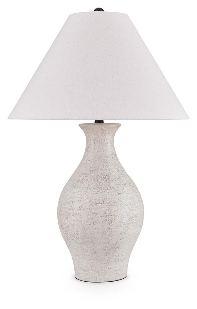 Ashbend Table Lamp in Antique White, alternate view 2