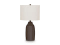 Jyler Table Lamp in Brown
