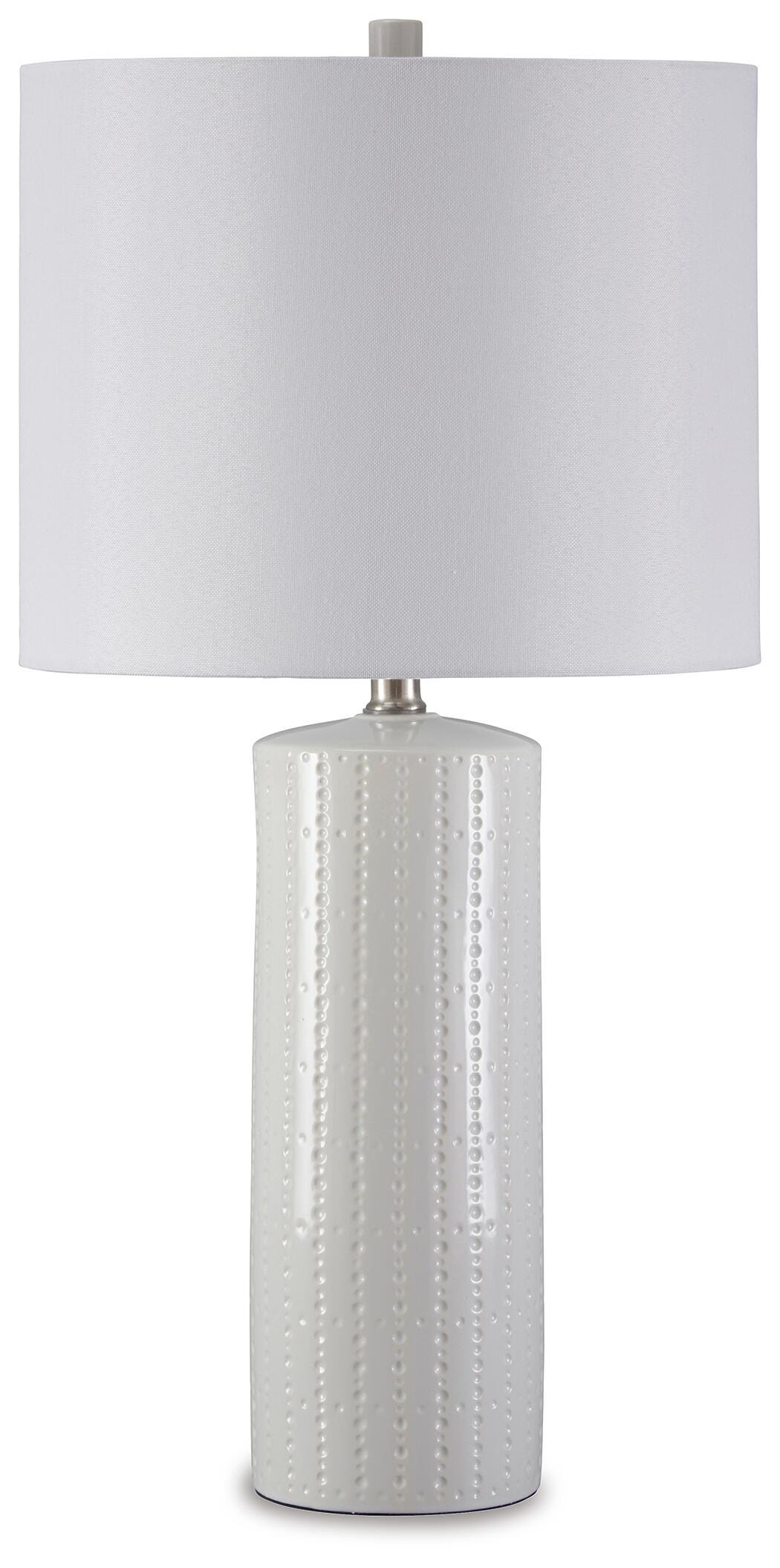 Steuben Table Lamp (Set of 2) in White, alternate view 4