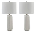 Clarkland Table Lamp (Set of 2) in White
