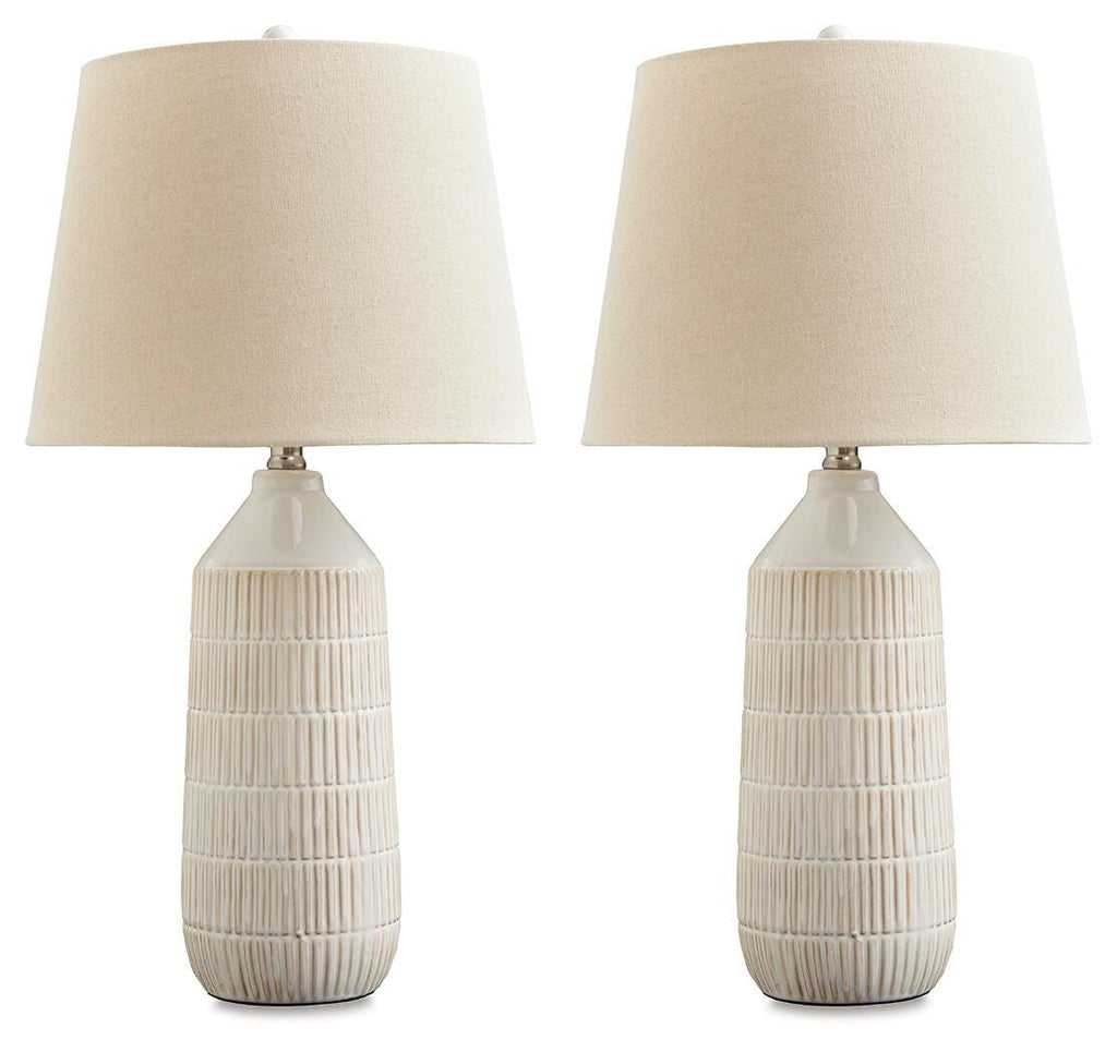 Willport Table Lamp (Set of 2) in Off White, alternate view 2