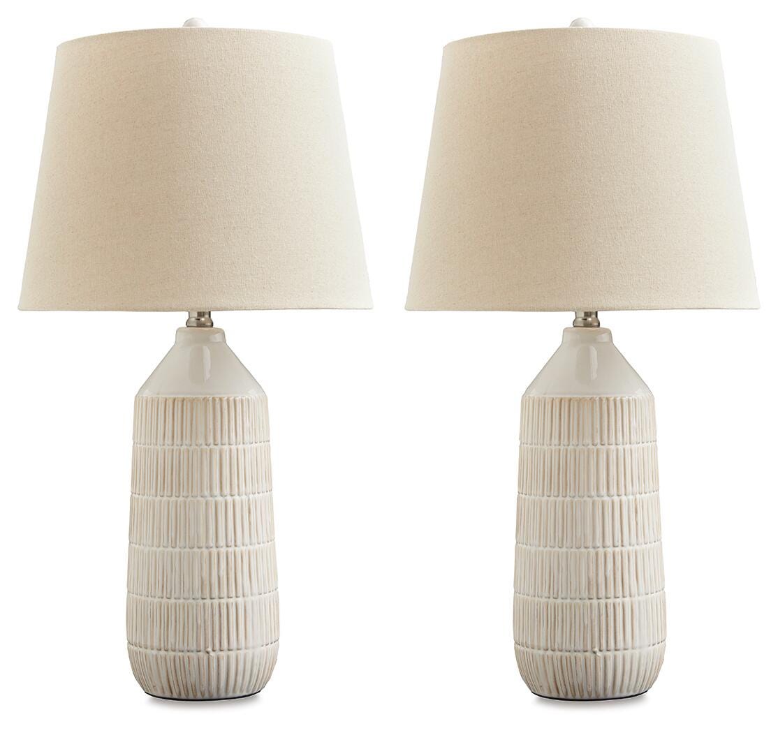 Willport Table Lamp (Set of 2) in Off White, alternate view 2