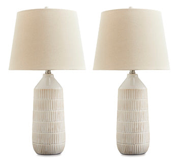 Willport Table Lamp (Set of 2) in Off White