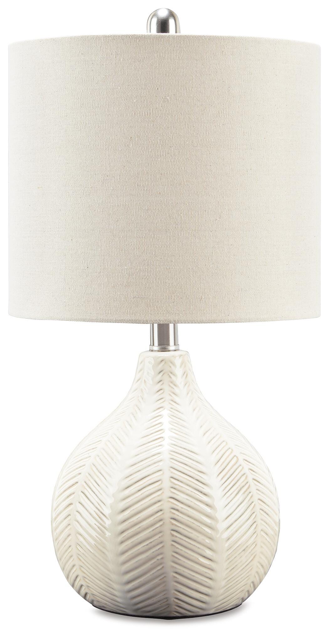 Rainermen Table Lamp in Off White, alternate view 2