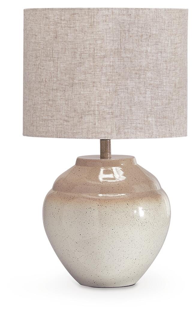 Waldish Table Lamp in Cream/Beige, alternate view 2