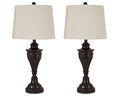 Darlita Table Lamp (Set of 2) in Bronze Finish