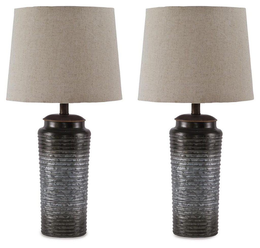 Norbert Table Lamp (Set of 2) in Gray, alternate view 2