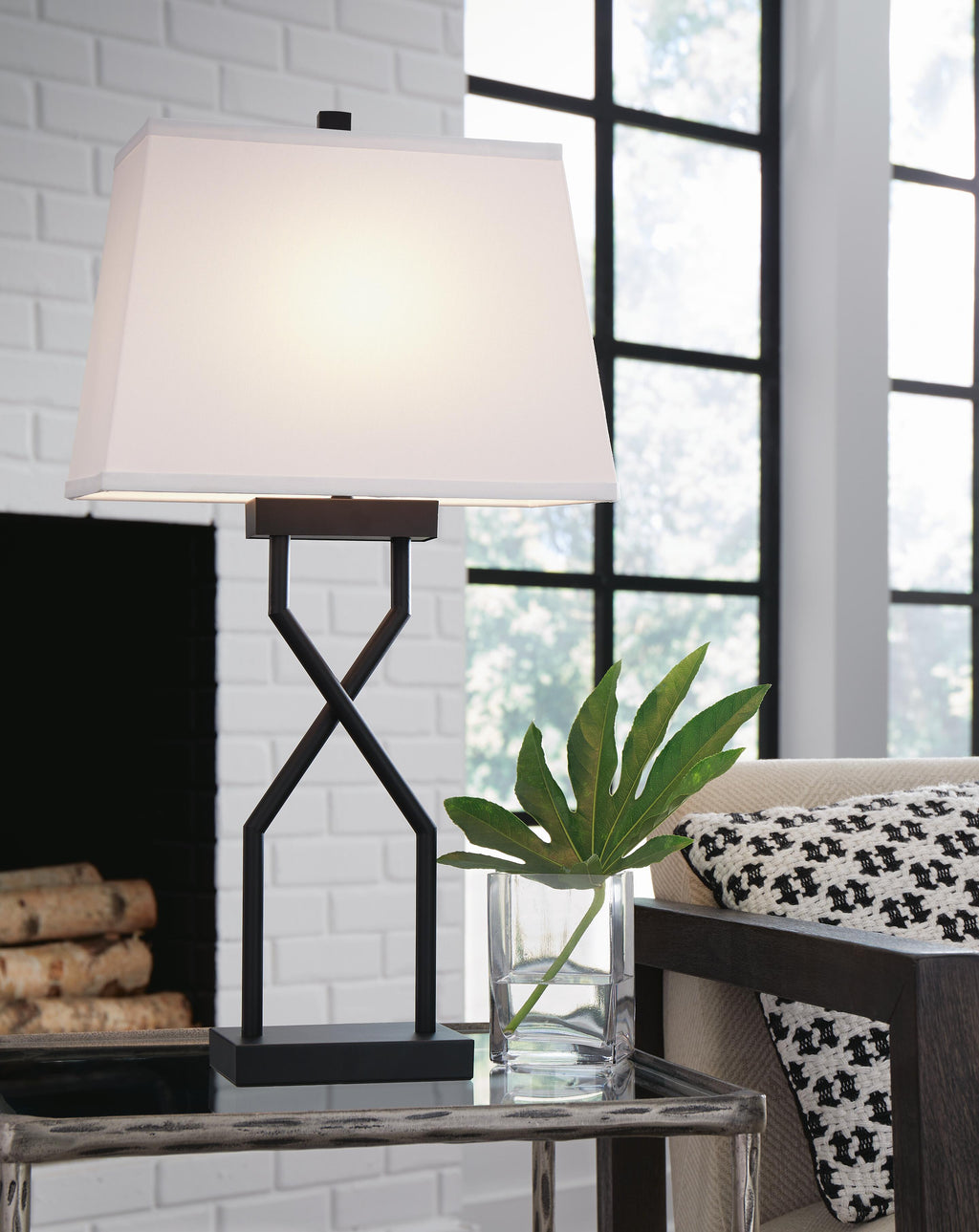 Brookthrone Table Lamp (Set of 2) in Black, alternate view 3