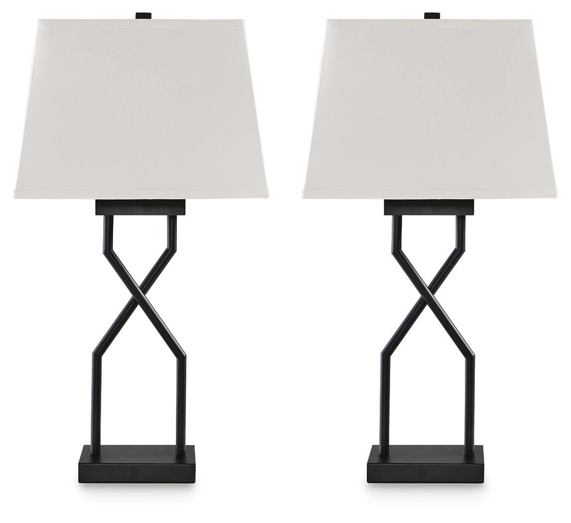 Brookthrone Table Lamp (Set of 2) in Black, alternate view 2