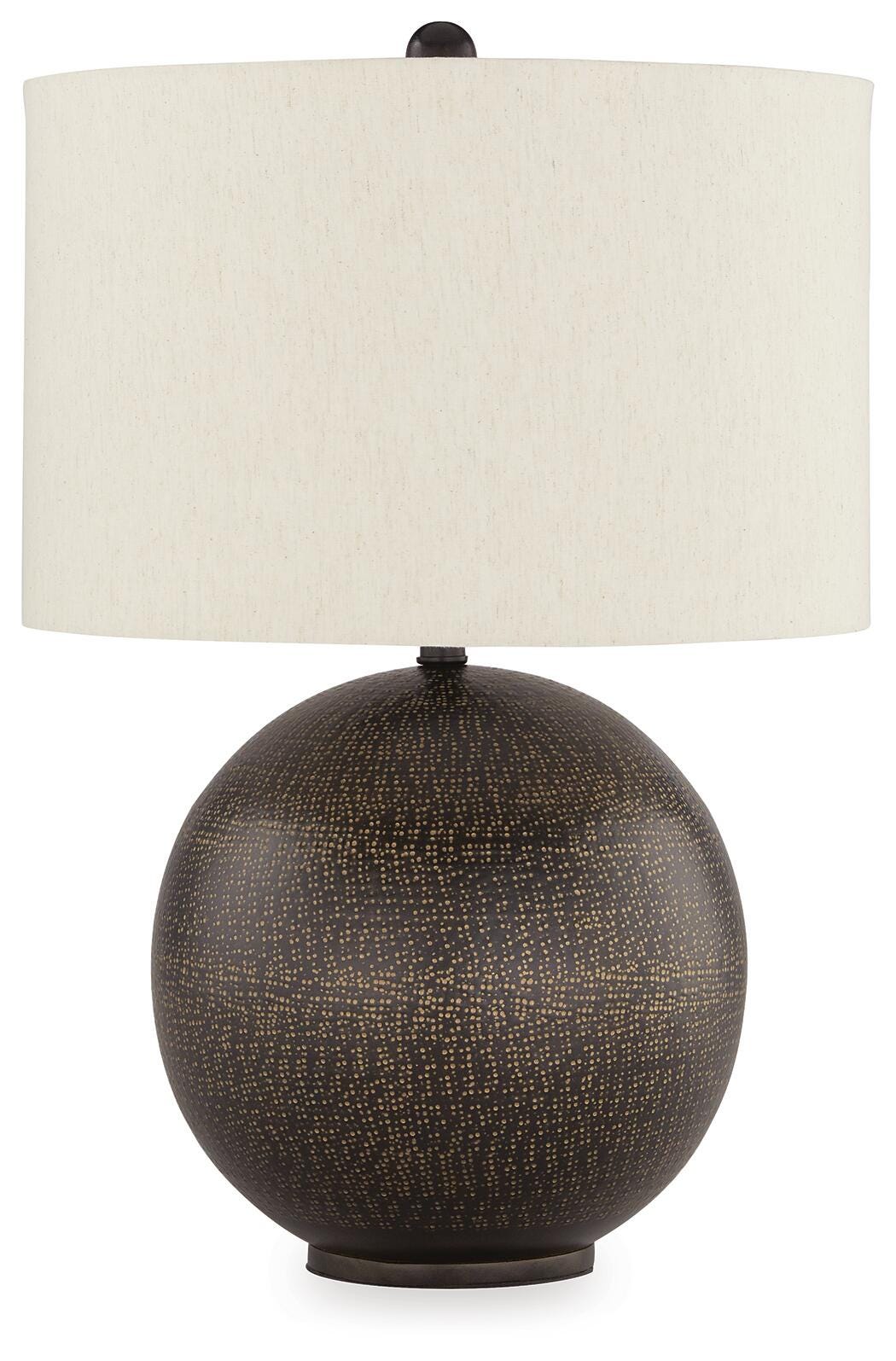 Hambell Table Lamp in Black/Gold Finish, alternate view 2