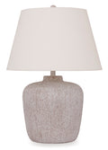 Danry Table Lamp in Distressed Cream