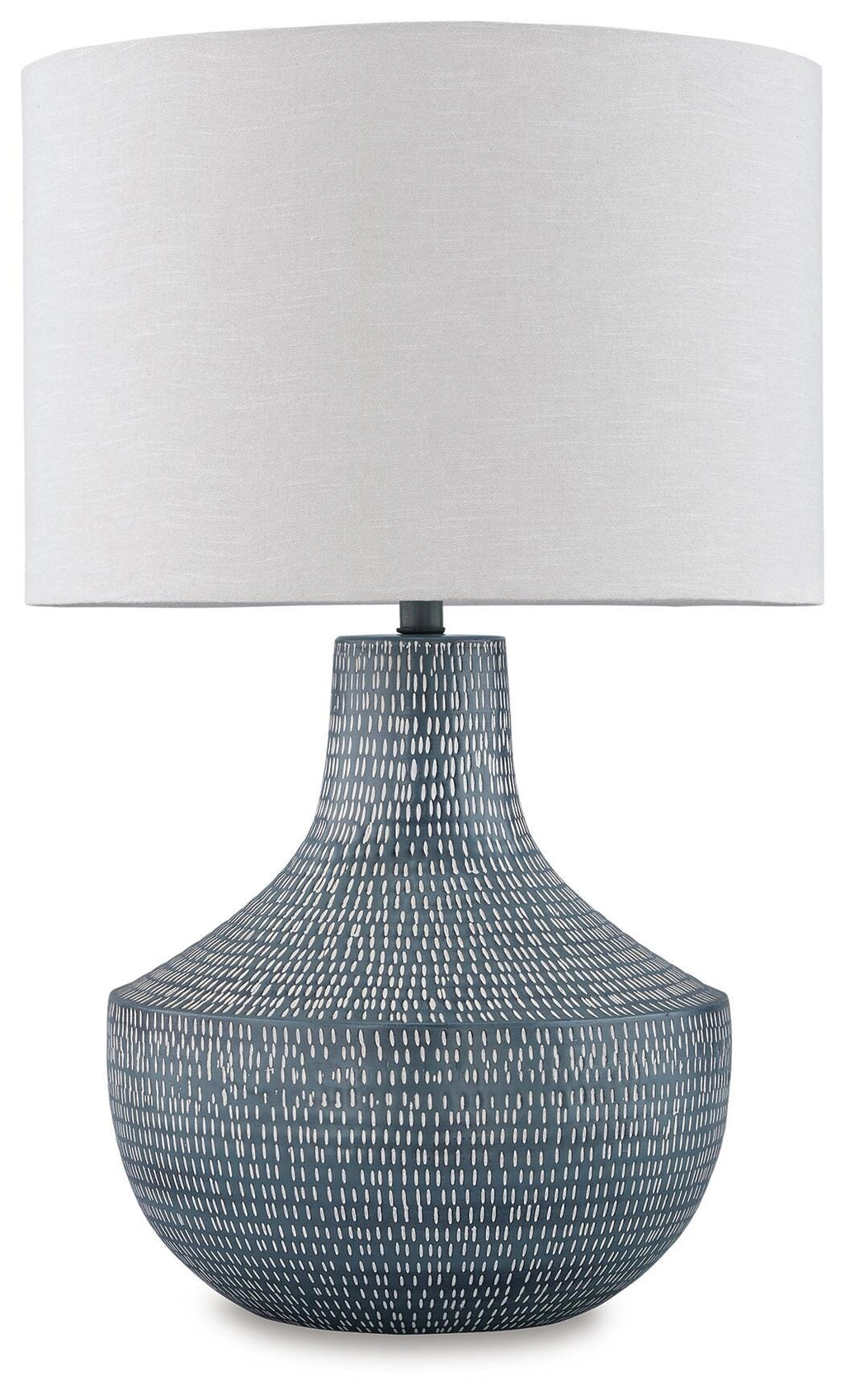 Schylarmont Table Lamp in Antique Gray/White, alternate view 2