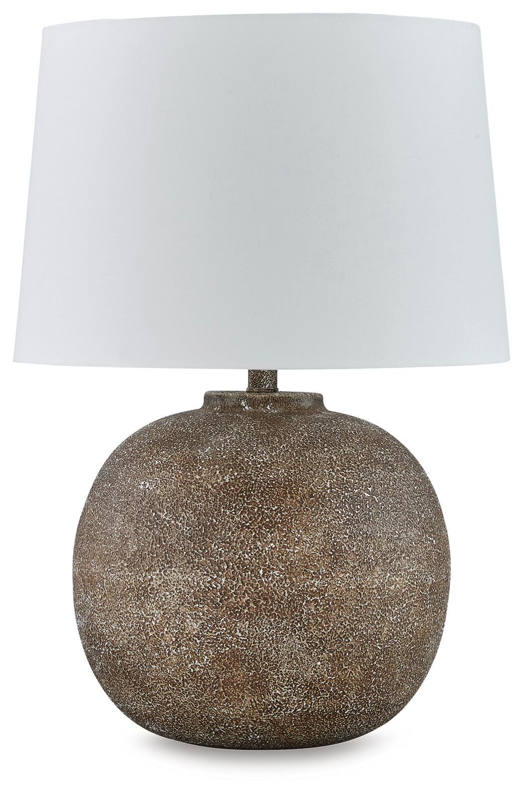 Neavesboro Table Lamp in Antique Brown/White, alternate view 2