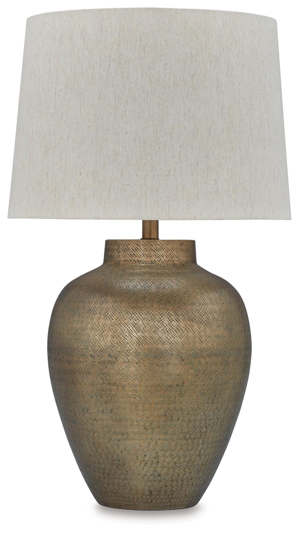 Madney Table Lamp in Antique Gold Finish, alternate view 2