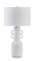 Perringhill Table Lamp in Distressed White