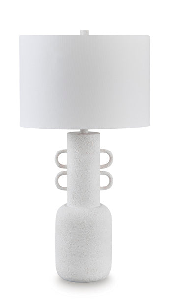 Perringhill Table Lamp in Distressed White