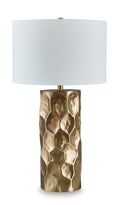 Marshawn Table Lamp in Gold Finish