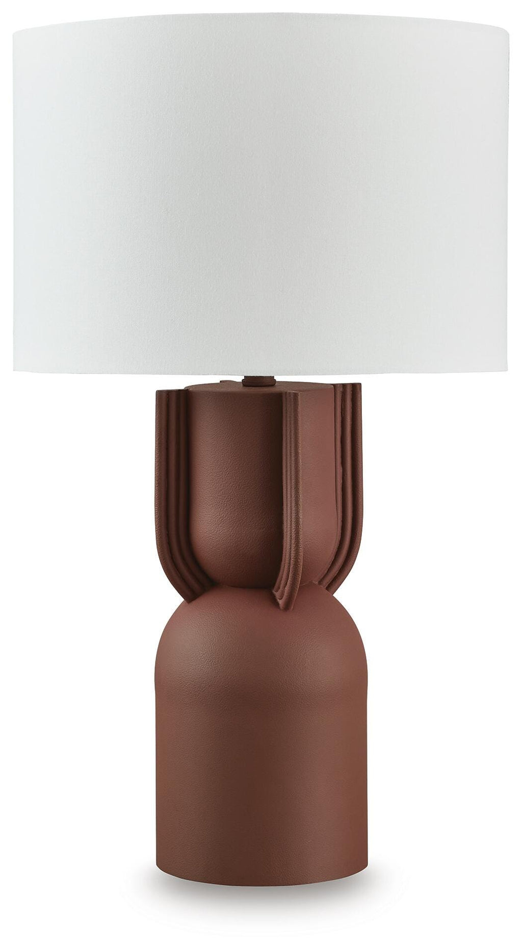 Rowandale Table Lamp in Brick Red, alternate view 2