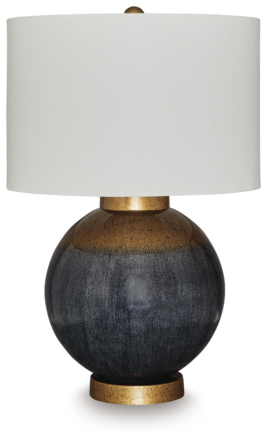 Adara Table Lamp in Blue/Gold Finish, alternate view 2