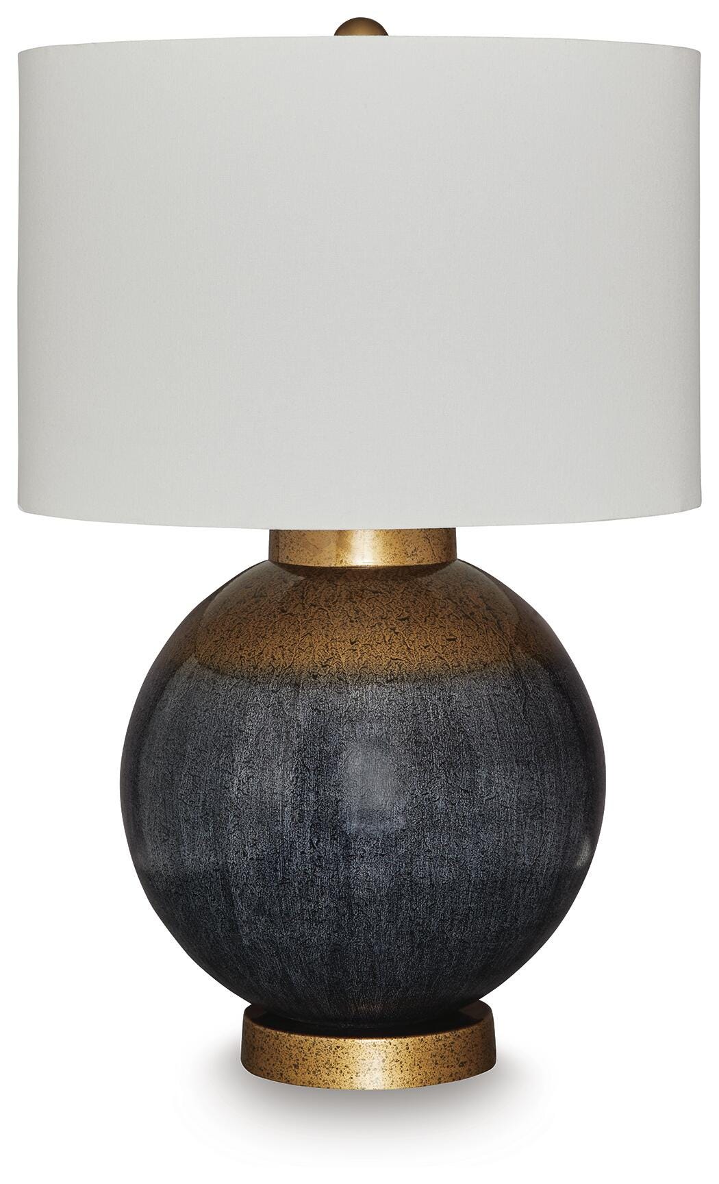 Adara Table Lamp in Blue/Gold Finish, alternate view 2
