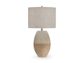Linas Table Lamp in Cream/Beige