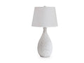 Wyattford Table Lamp in White/Black