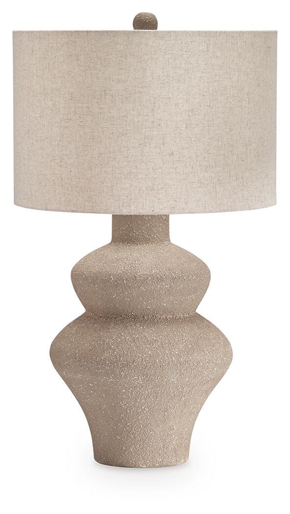 Jossleigh Table Lamp in Beige, alternate view 2