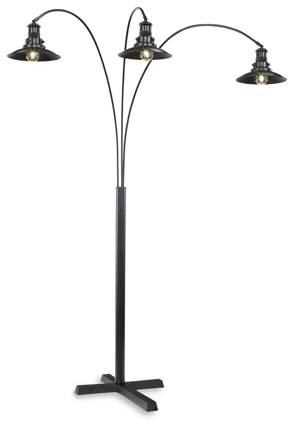 Sheriel Floor Lamp in Black, alternate view 2