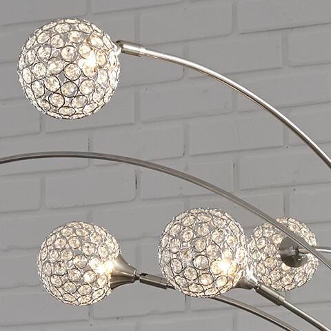 Winter Arc Lamp in Silver Finish, alternate view 6