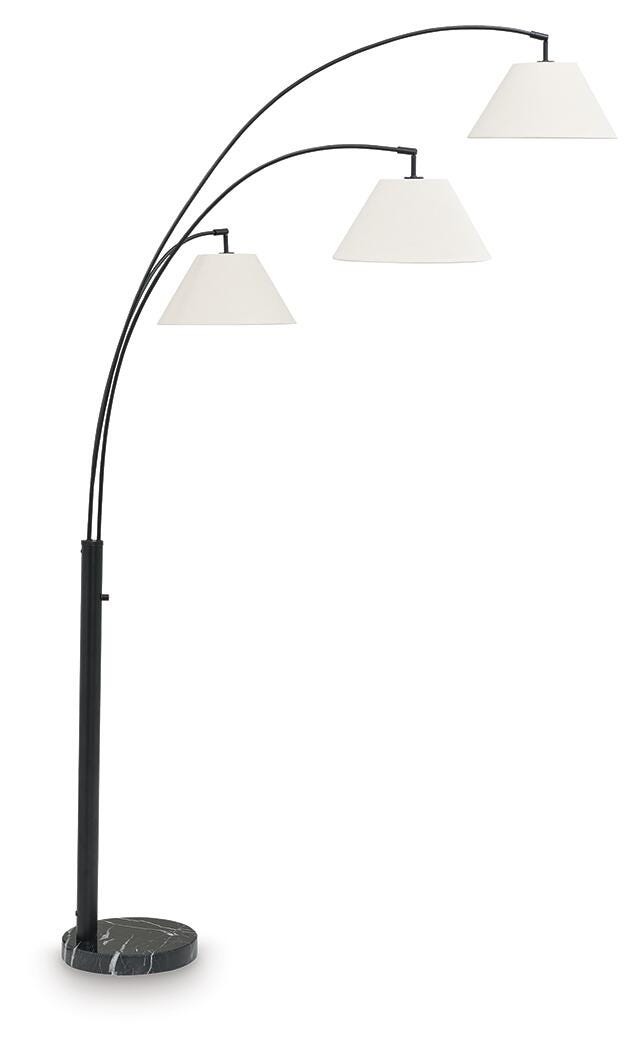 Gibbswellner Arc Lamp in Black, alternate view 4