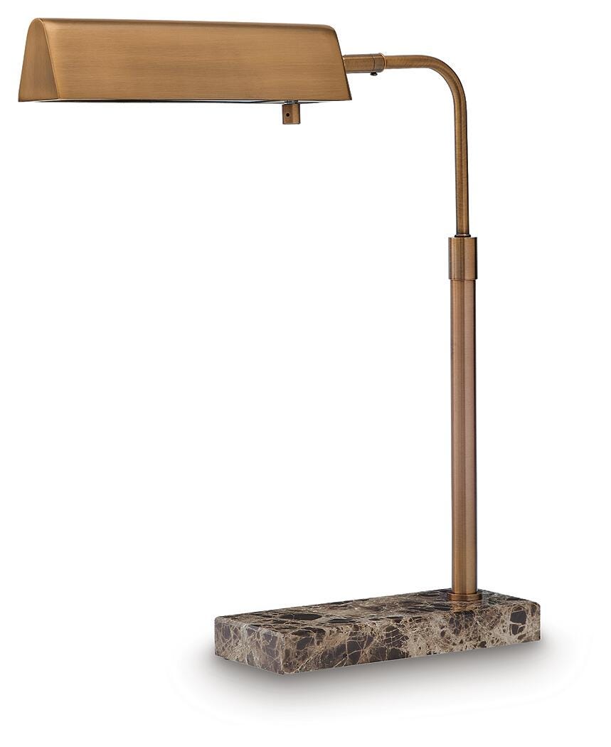Yafe Desk Lamp in Bronze Finish, alternate view 2