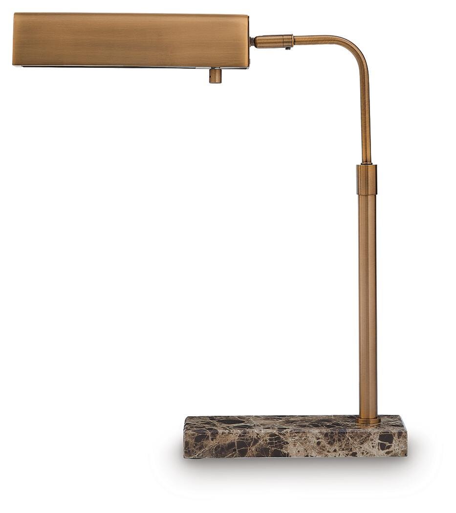 Yafe Desk Lamp in Bronze Finish, alternate view 4