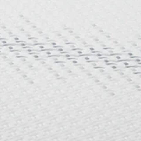 Nectar Luxe Memory Foam King Mattress in White, fabric swatch