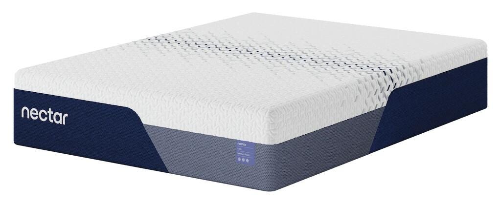Nectar Luxe Memory Foam Twin XL Mattress in White, alternate view 3