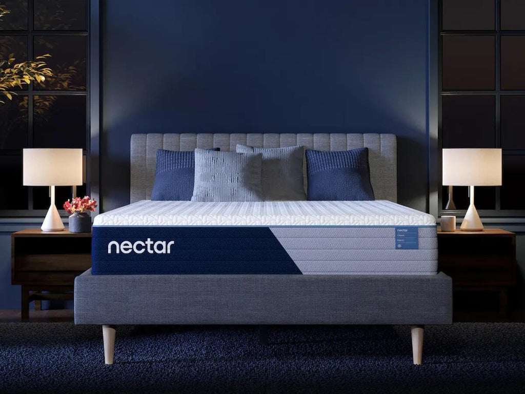 Nectar Classic Hybrid Twin Mattress in White, alternate view 2