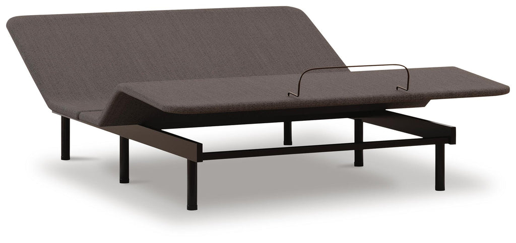 Comfort Classic Adj Base Twin XL Adjustable Base in Black, angle view