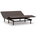 Comfort Classic Adj Base Twin XL Adjustable Base in Black, angle view