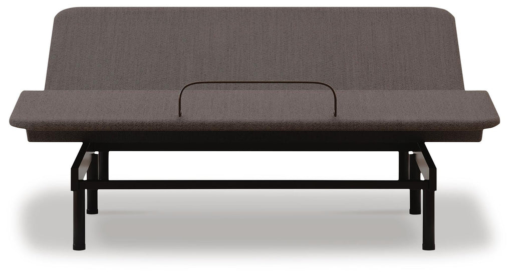 Comfort Classic Adj Base Queen Adjustable Base in Black, front view